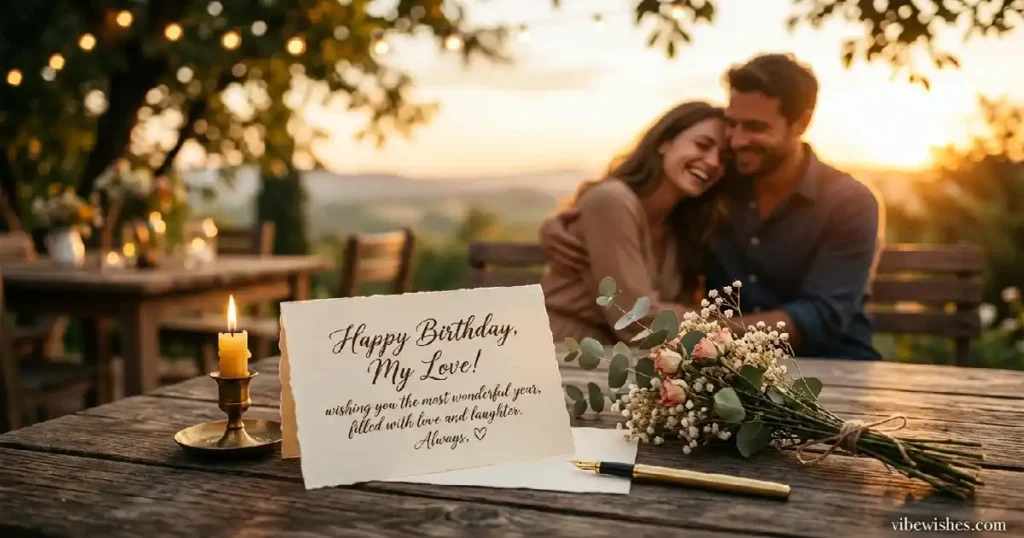 birthday card messages for husband romantic emotional birthday card ideas