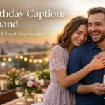 birthday captions for husband romantic Instagram featured image vibewishes.com