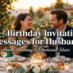 birthday invitation for husband cinematic romantic celebration invite ideas vibewishes.com