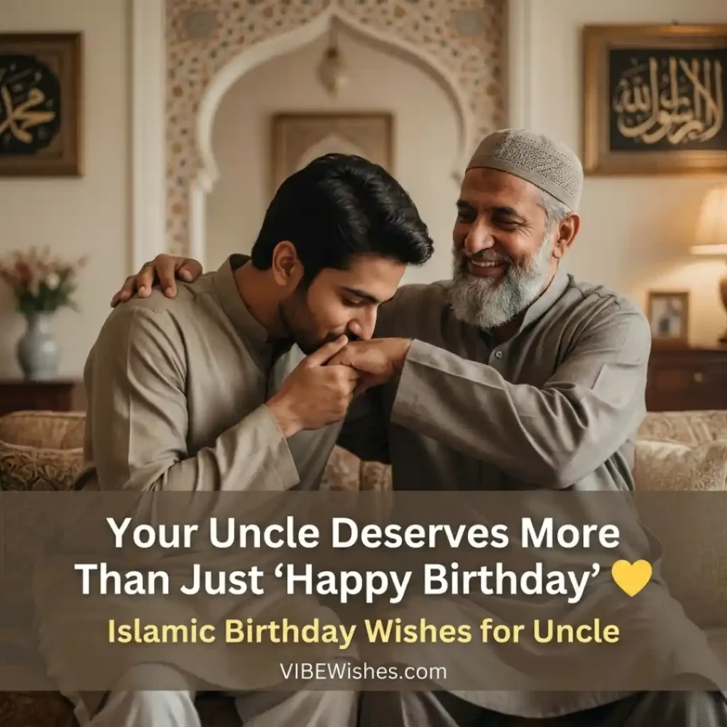 Islamic birthday wish for uncle