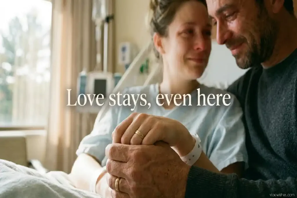 birthday wishes for wife in hospital emotional support moment