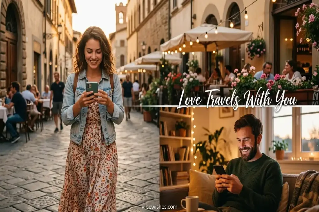 birthday wishes for wife traveling away emotional distance love