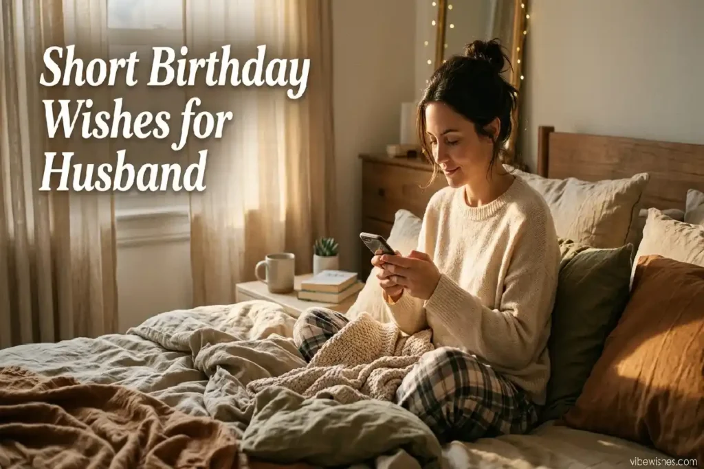 short birthday wishes for husband quick text morning