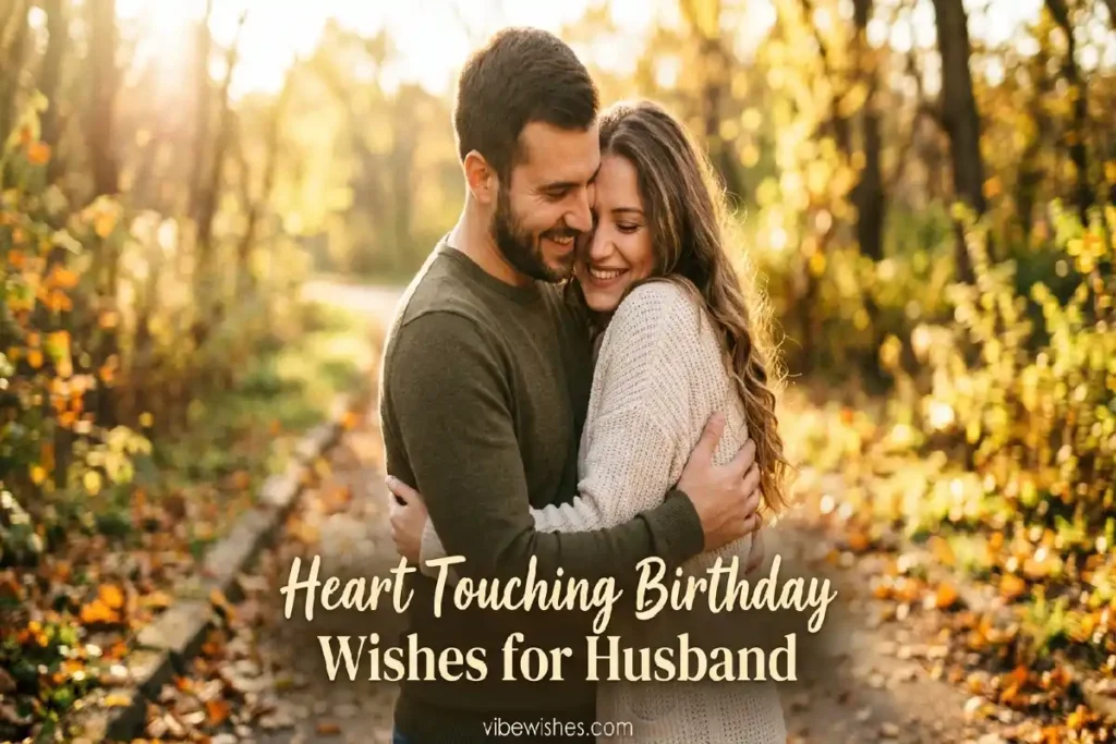 Heart touching long birthday messages for husband with romantic couple