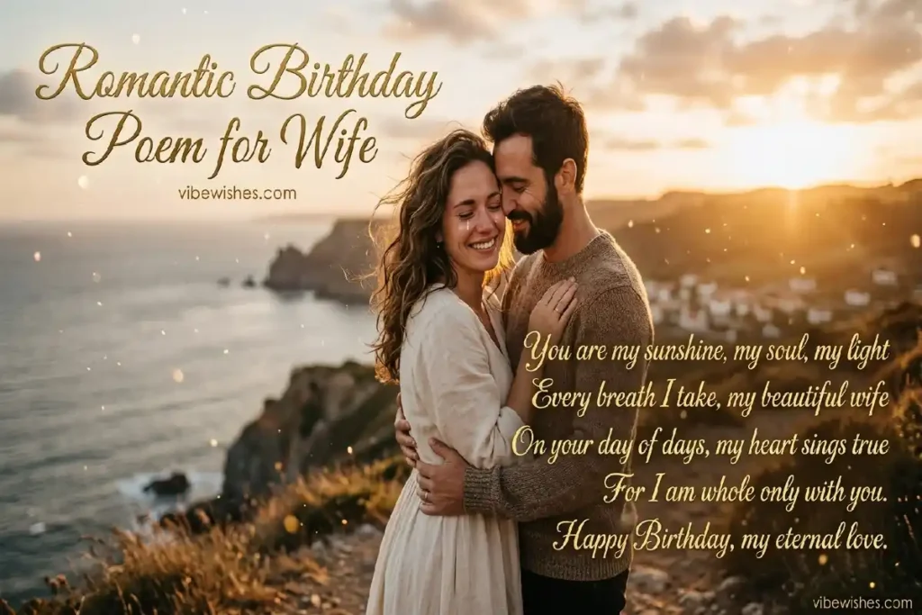 romantic birthday poem for wife deep emotional verses love couple