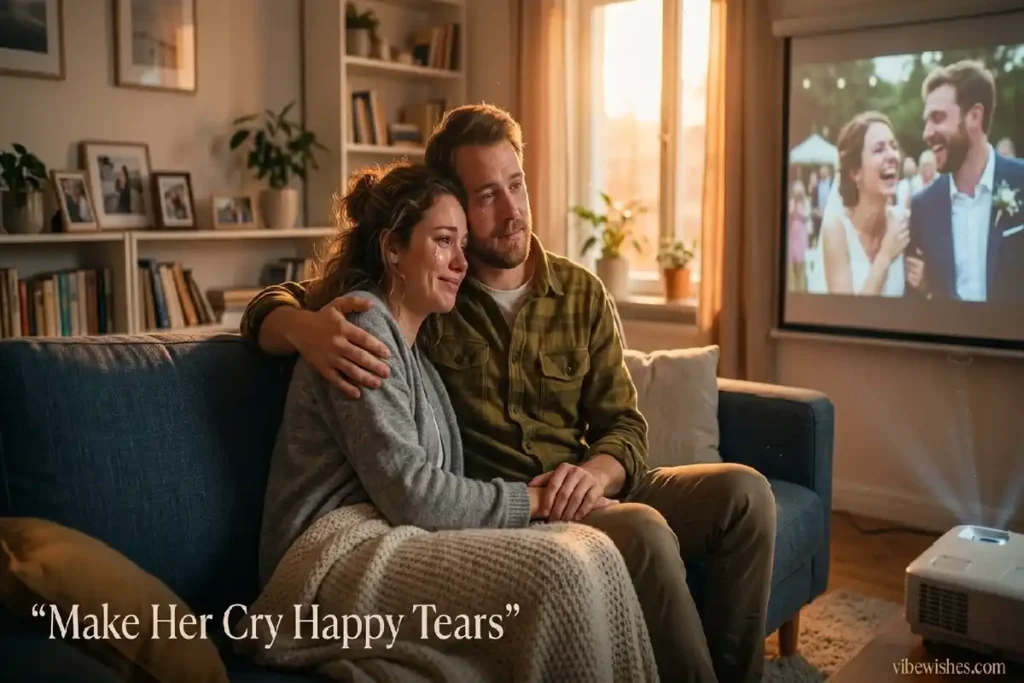 birthday video script for wife romantic emotional moment