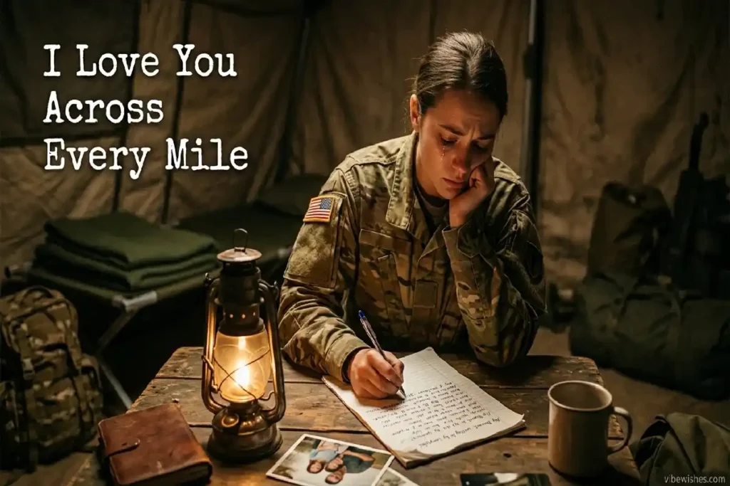 deep emotional birthday wishes from deployed husband to wife
