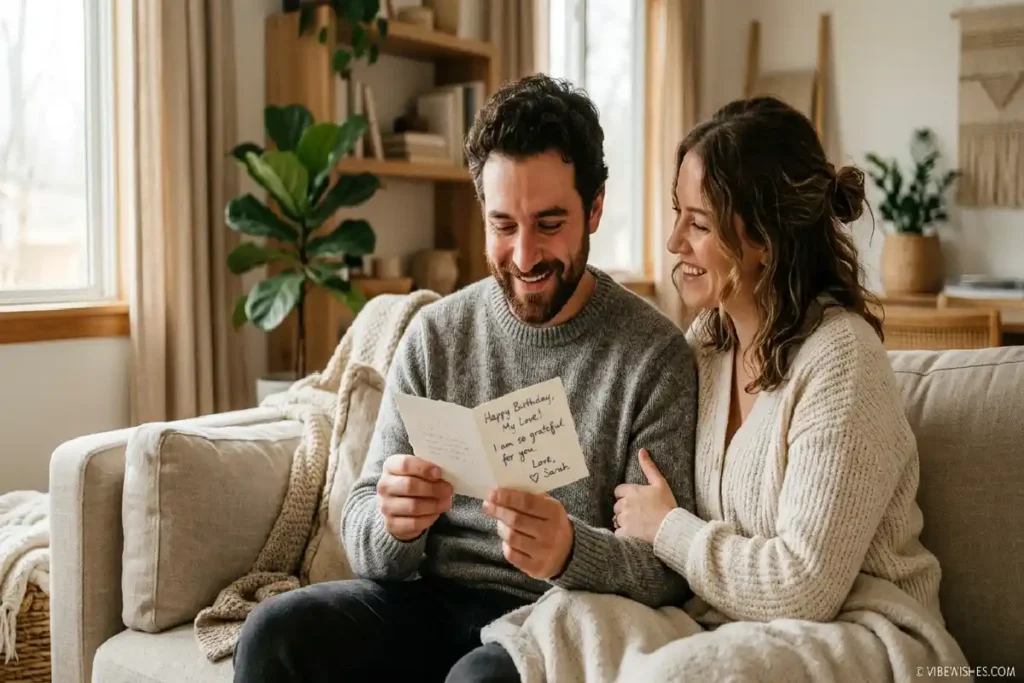 birthday card messages for husband emotional importance of handwritten card