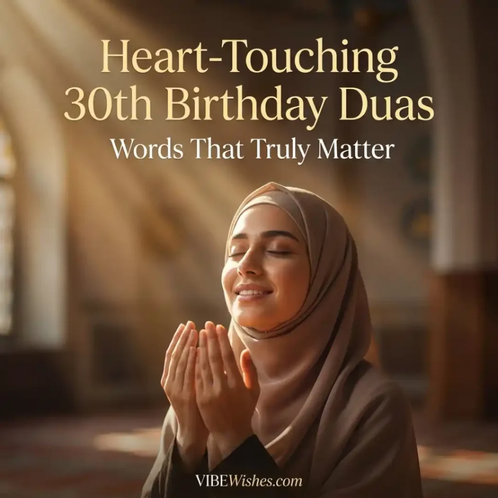 A mother tenderly kissing her baby's forehead, reflecting gratitude and Islamic 30th birthday wishes.