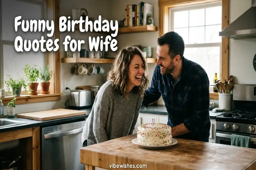 funny birthday quotes for wife humorous love celebration cake vibewishes.com