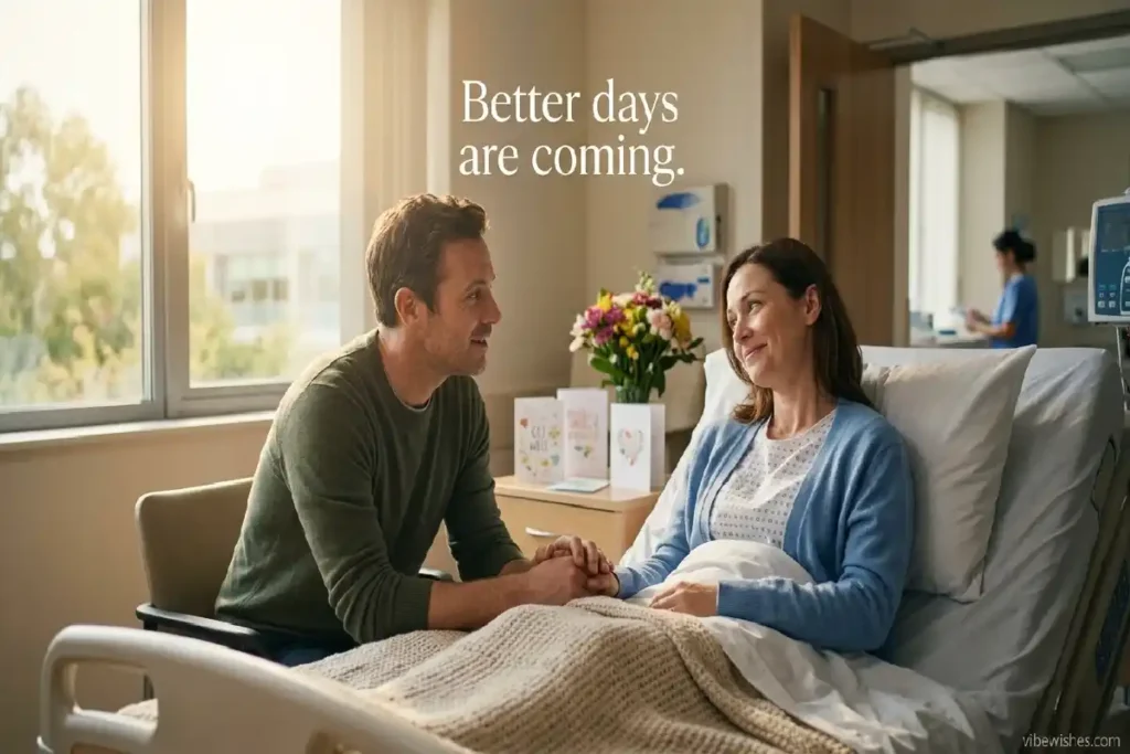recovery birthday wishes for wife in hospital hopeful message