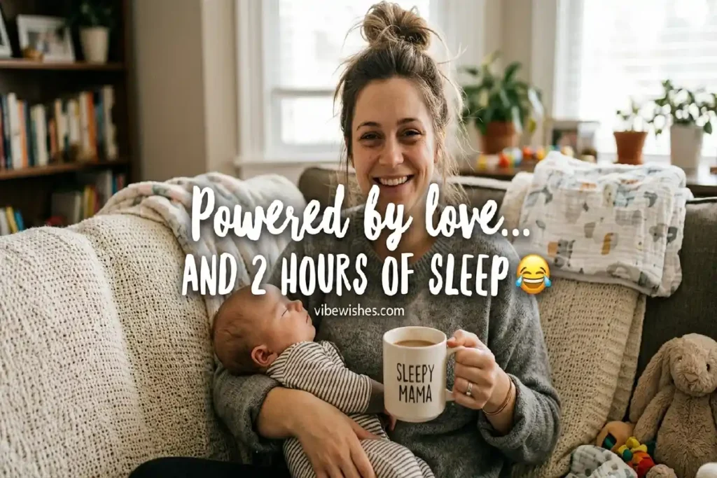 funny birthday wishes for new mom wife sleep deprived mom