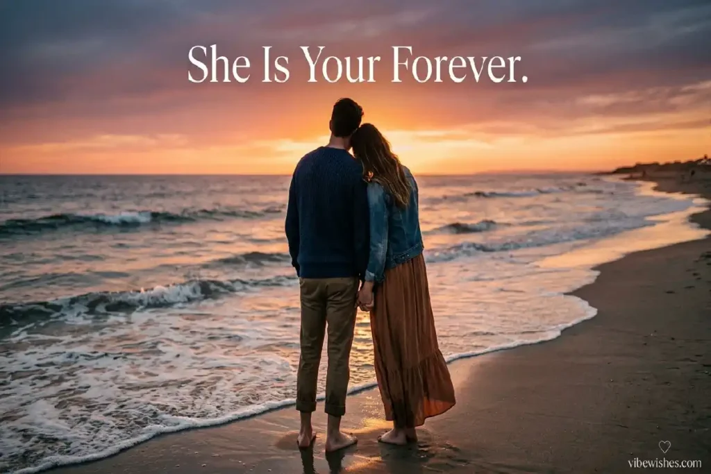 birthday quotes for wife emotional conclusion love forever romantic sunset vibewishes.com