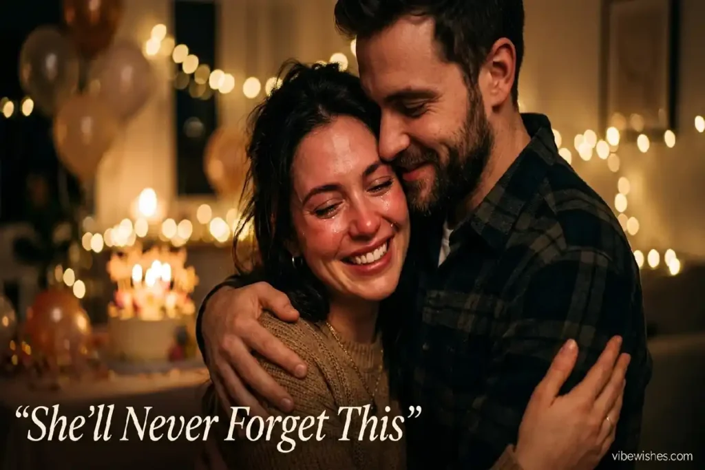 birthday video script for wife emotional ending moment