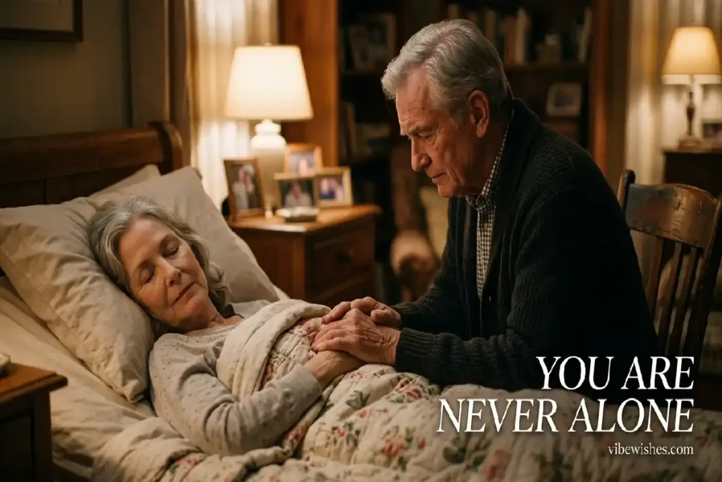 emotional birthday message for wife in hospital love presence
