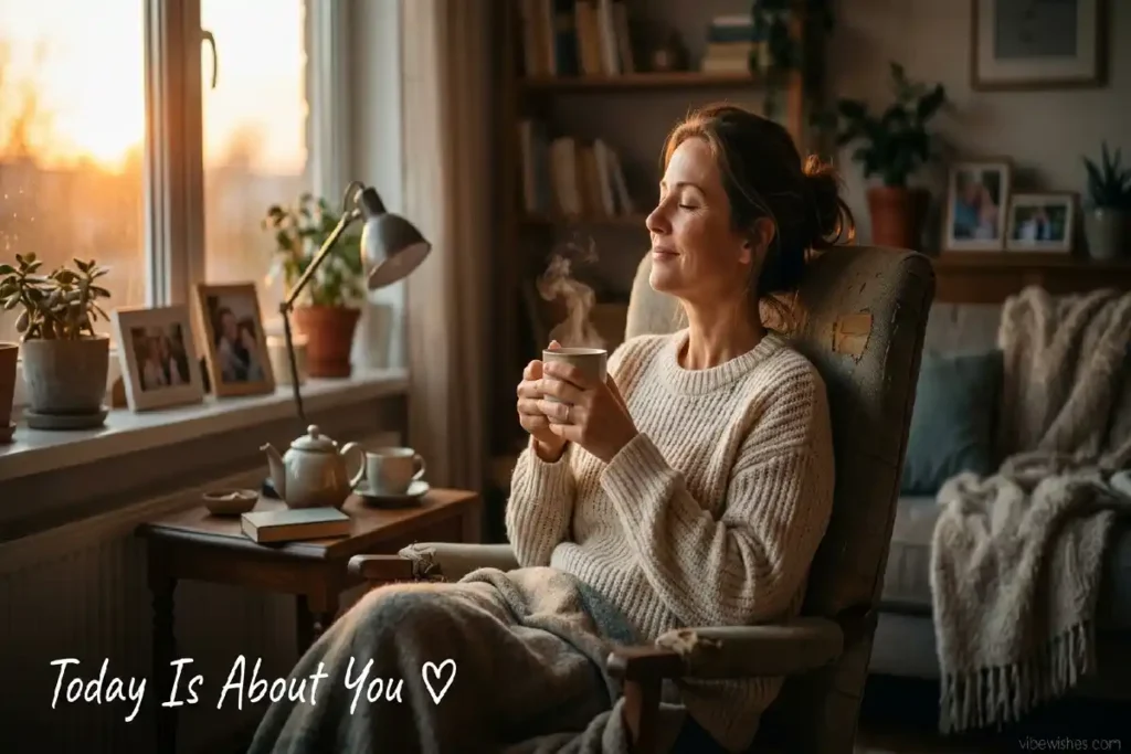 emotional birthday wishes for stay at home mom wife peaceful moment