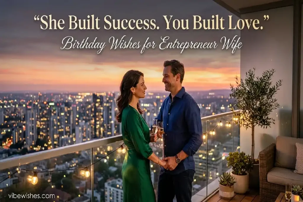 birthday wishes for entrepreneur wife emotional conclusion love success vibewishes.com