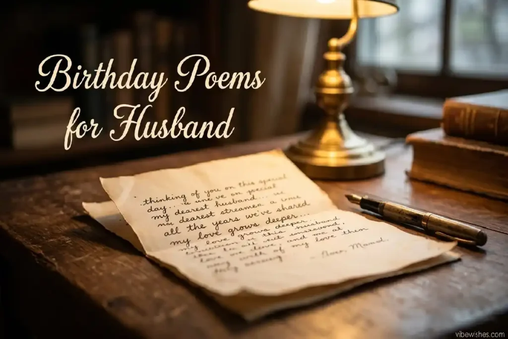 birthday poems for husband emotional love letter heartfelt ending