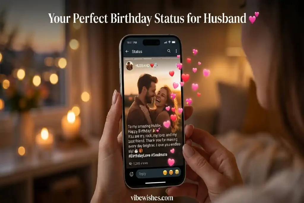 birthday status for husband WhatsApp copy paste messages final