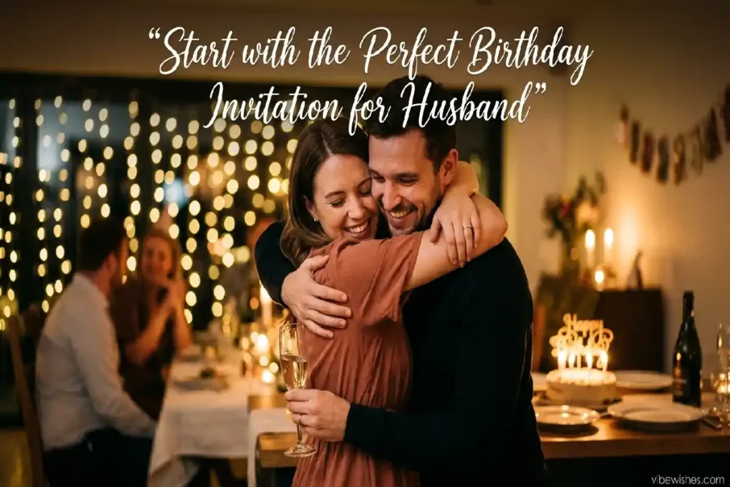 emotional birthday invitation for husband celebration ending vibewishes.com