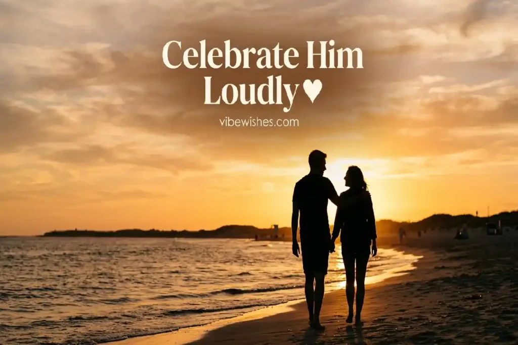 birthday announcement for husband emotional ending post idea
