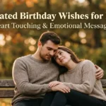 belated birthday wishes for husband romantic emotional cinematic feature image vibewishes.com