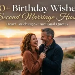 birthday wishes for second marriage husband romantic couple image