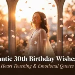 100 romantic 30th birthday wishes for wife — heart touching and emotional quotes`