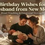 birthday wishes for husband from new mom emotional family birthday moment romantic husband baby