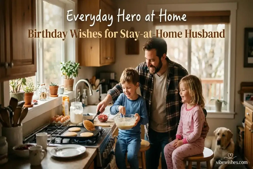 birthday wishes for stay-at-home husband everyday hero emotional family moment
