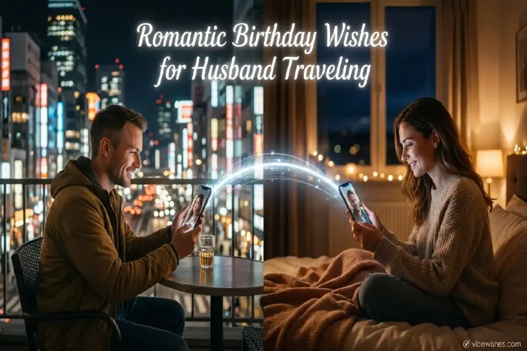 birthday wishes for husband traveling emotional message airport distance love