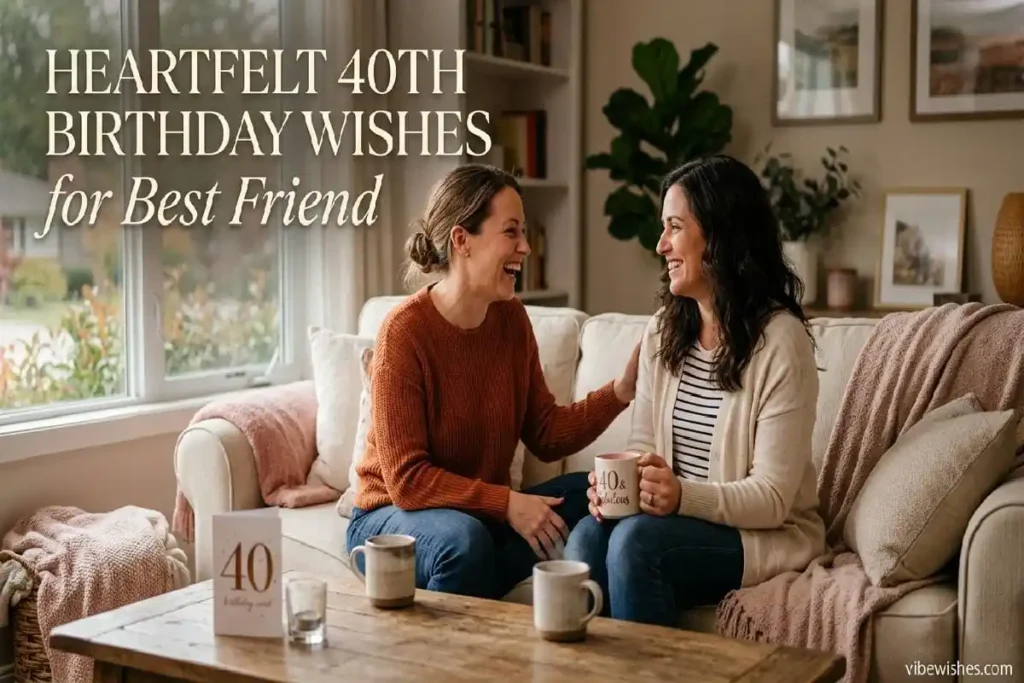 "Adult sisters in deep emotional conversation - deep emotional 40th birthday wishes for sister"