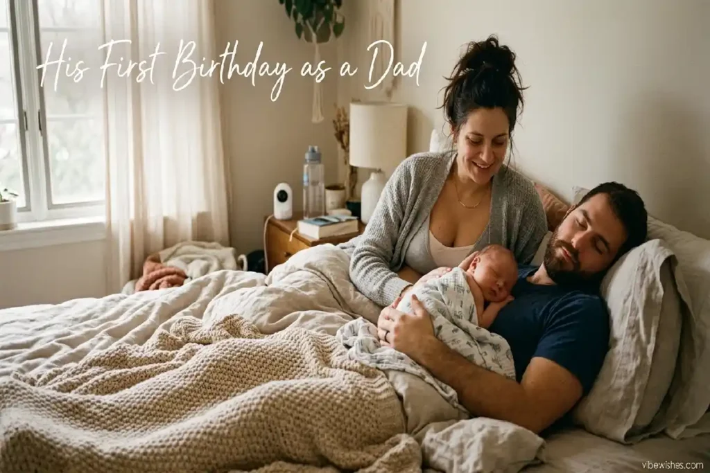 birthday wishes for husband from new mom emotional postpartum family love moment