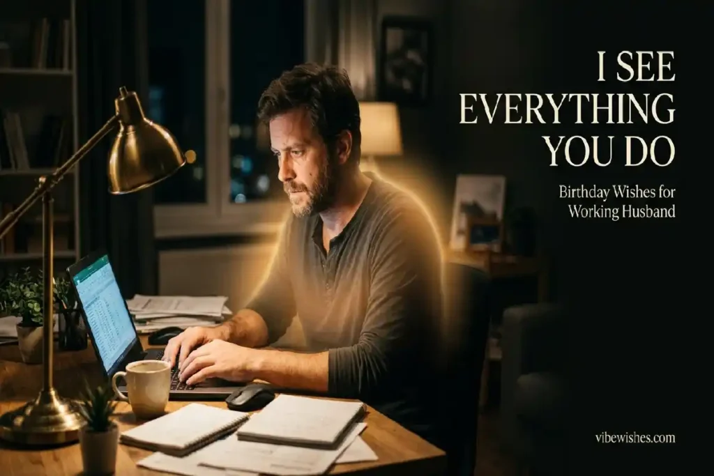 hardworking husband birthday message appreciation emotional vibewishes.com