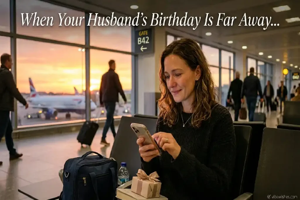 romantic birthday wishes for husband traveling distance love emotional message