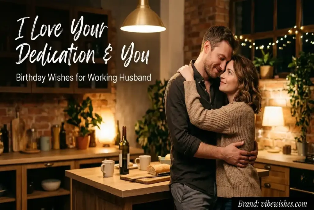 romantic birthday wishes for working husband love emotional vibewishes.com