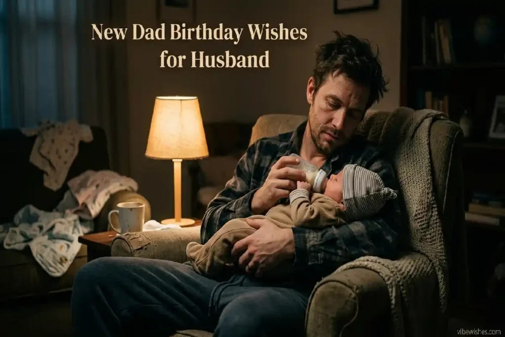 new dad birthday wishes for husband from new mom emotional night parenting moment