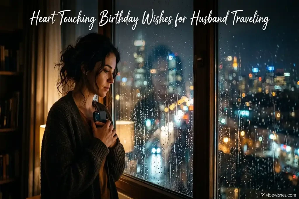 heart touching birthday wishes for husband traveling emotional distance message