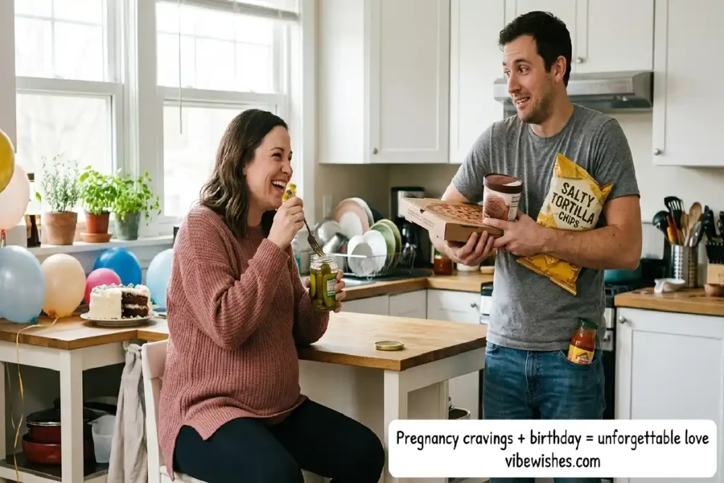 funny birthday wishes for husband from pregnant wife pregnancy cravings humor vibewishes.com