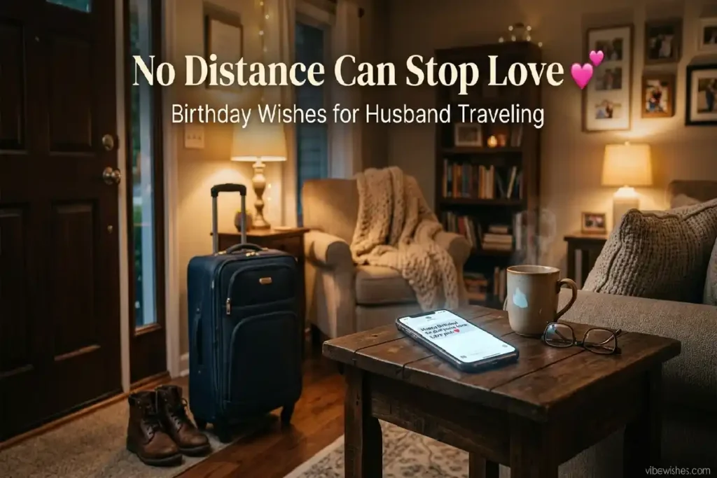 birthday wishes for husband traveling homecoming emotional love message