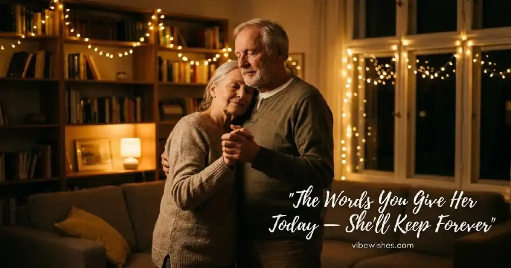 Heartfelt 30th birthday wishes for wife — husband and wife sharing an emotional moment