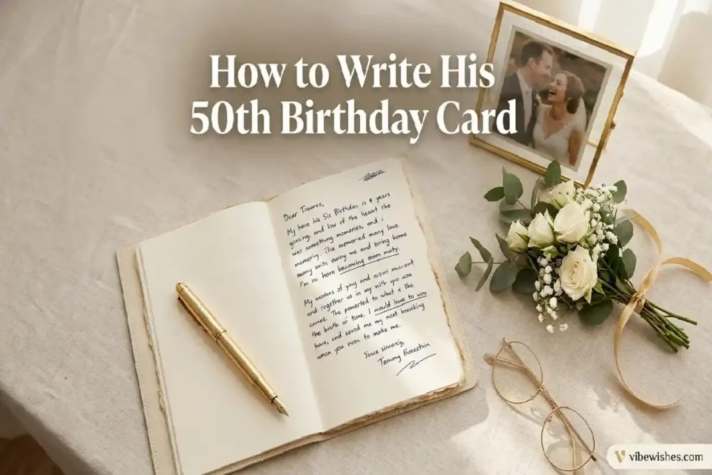 50th birthday wishes for mom — mother looking moved and celebrated on her golden milestone birthday, emotional closing image