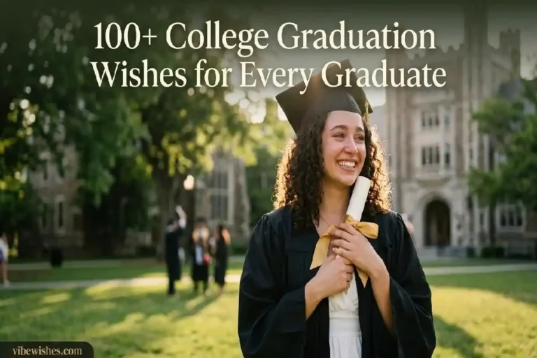 "Elegant graduation cap diploma and card on marble surface representing the best college graduation wishes and messages"