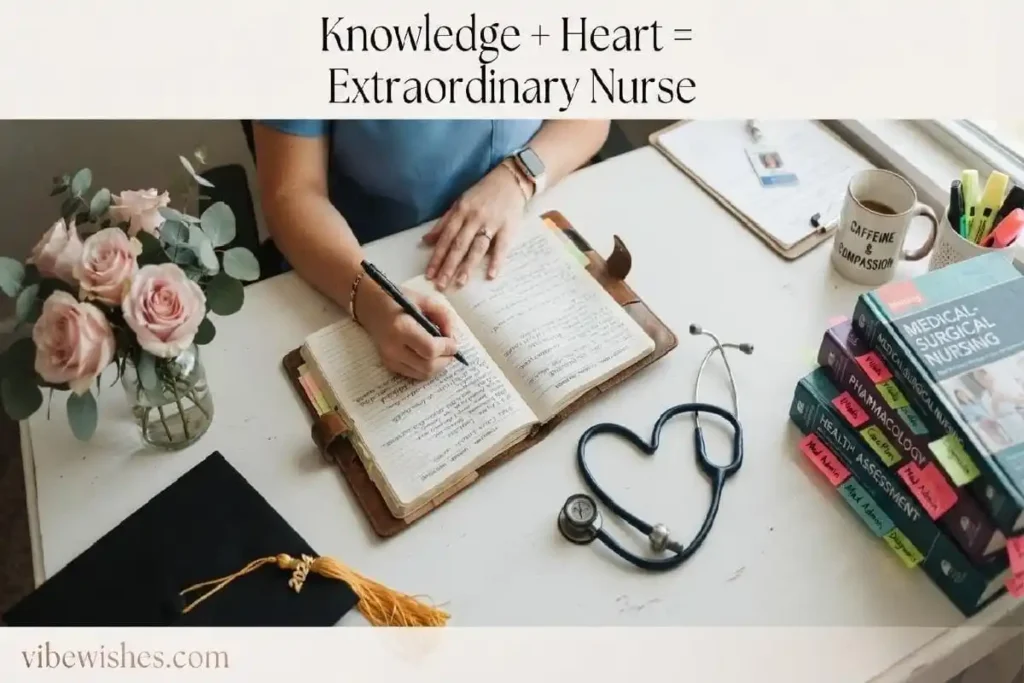"Nursing graduate holding diploma with emotional smile showing the profound meaning behind nursing graduation wishes and messages"
